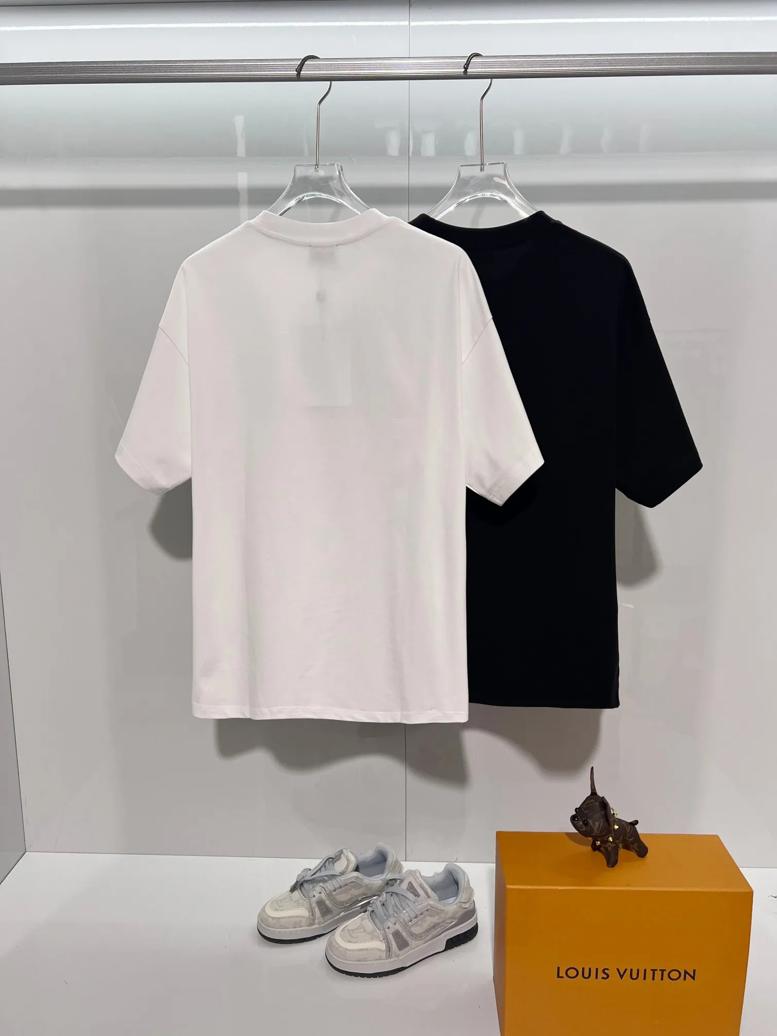 MONCLER/ Quality 320 T Classic LOGO Same Style 2026ss Quality Versatile Quality : Black.White. Size：S M L XL